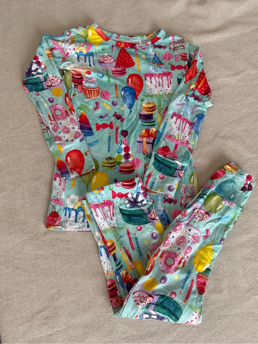 Posh Peanut Birthday Party Pajamas